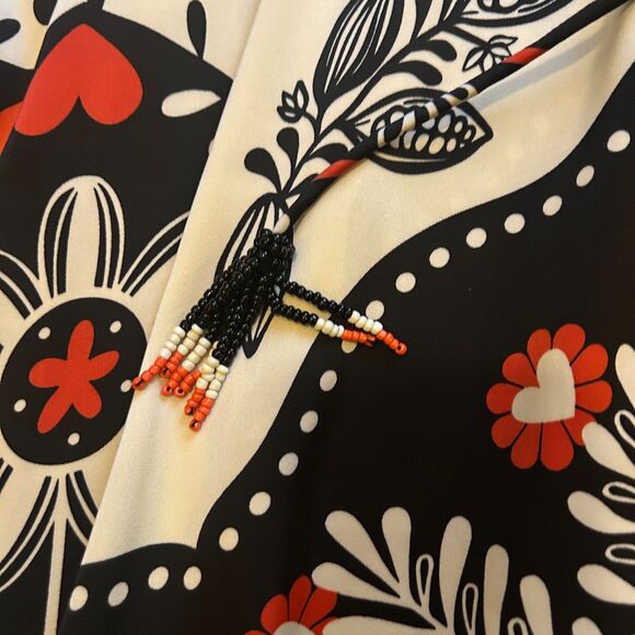 Caroline Constas Scarf Long Sleeve Maxi Dress, NWOT, Size S - Picture 11 of 12